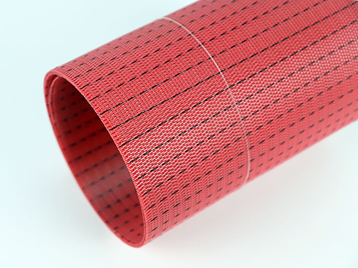 Antistatic mesh belt