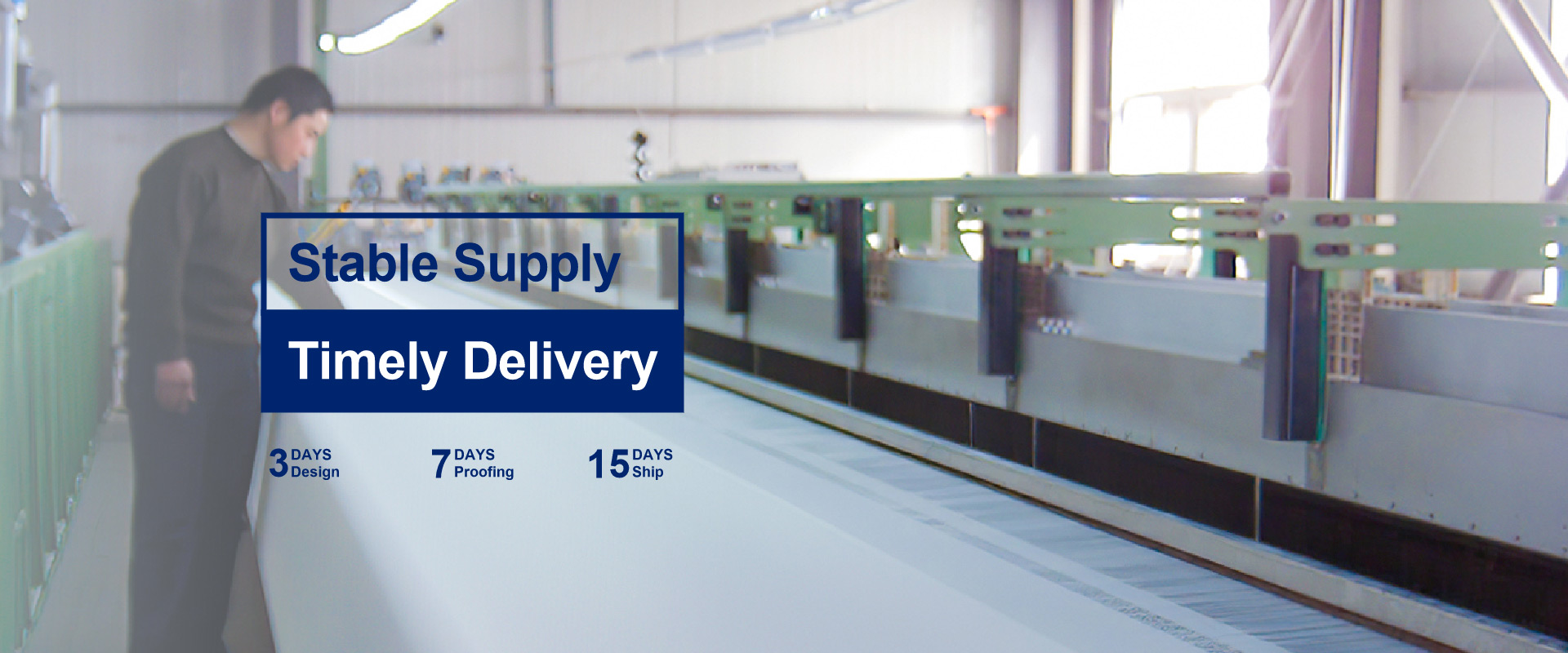 Stable Supply,Timely Delivery