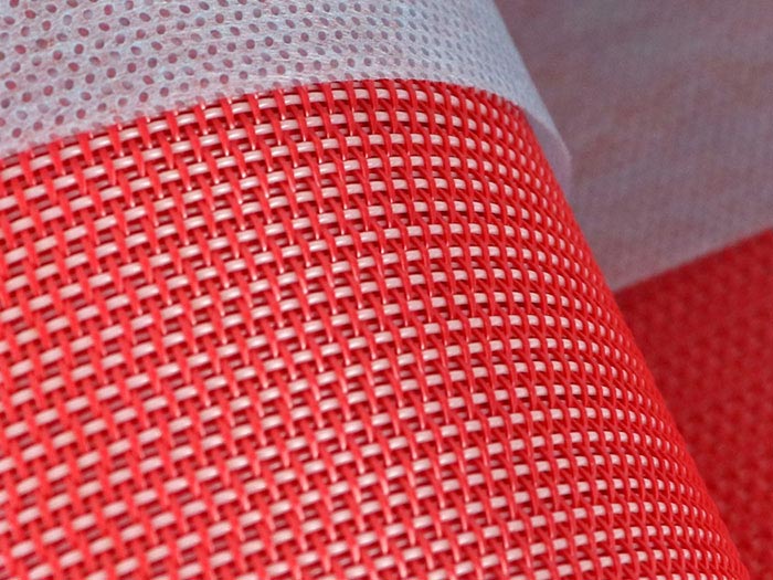 Spunbond mesh belt